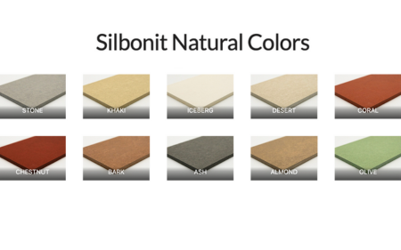 Silbonit Cement Cladding Natural Colors